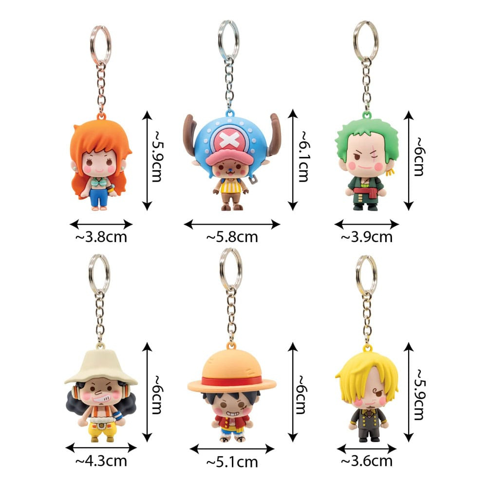 One Piece Pocket Hero Keychain Series 2 Display (12) [4]