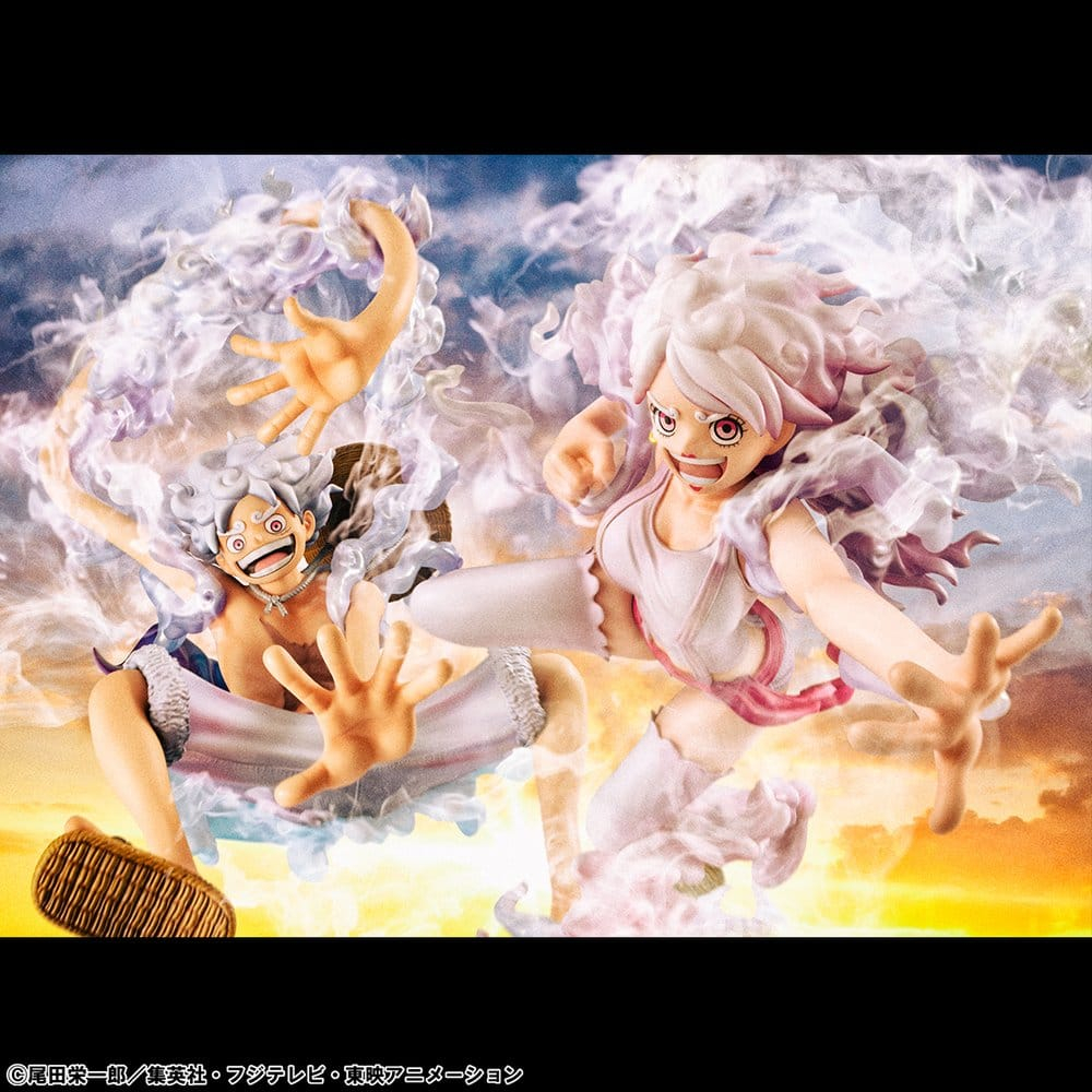 One Piece Portrait.Of.Pirates PVC Figure "Evolutionary History" Monkey D. Luffy "Gear Fifth" 26 cm [17]