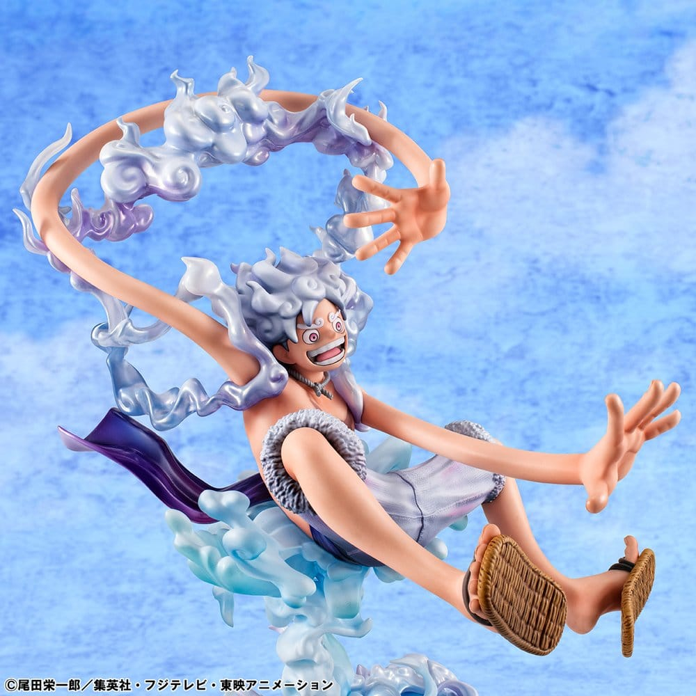 One Piece Portrait.Of.Pirates PVC Figure "Evolutionary History" Monkey D. Luffy "Gear Fifth" 26 cm [3]