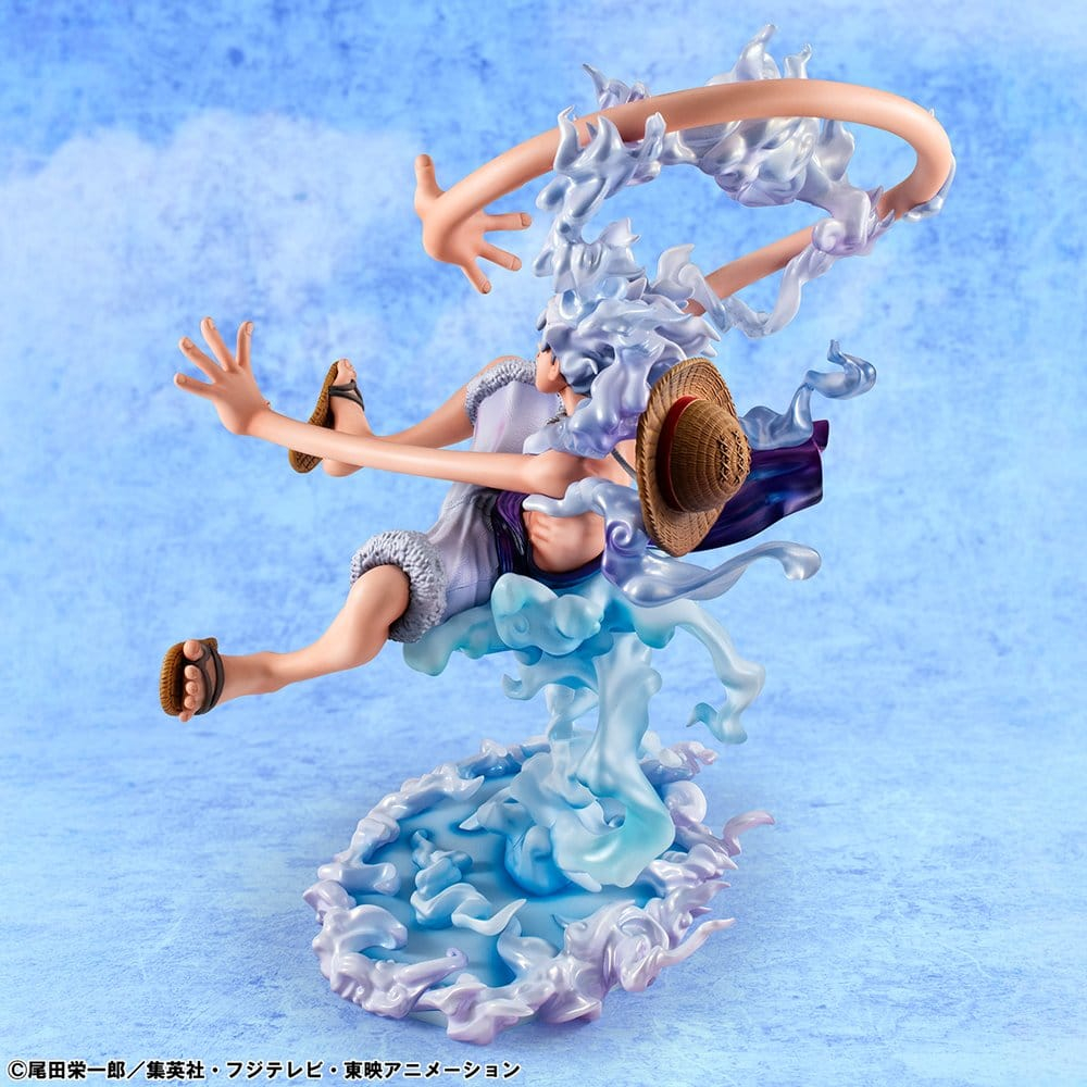 One Piece Portrait.Of.Pirates PVC Figure "Evolutionary History" Monkey D. Luffy "Gear Fifth" 26 cm [23]