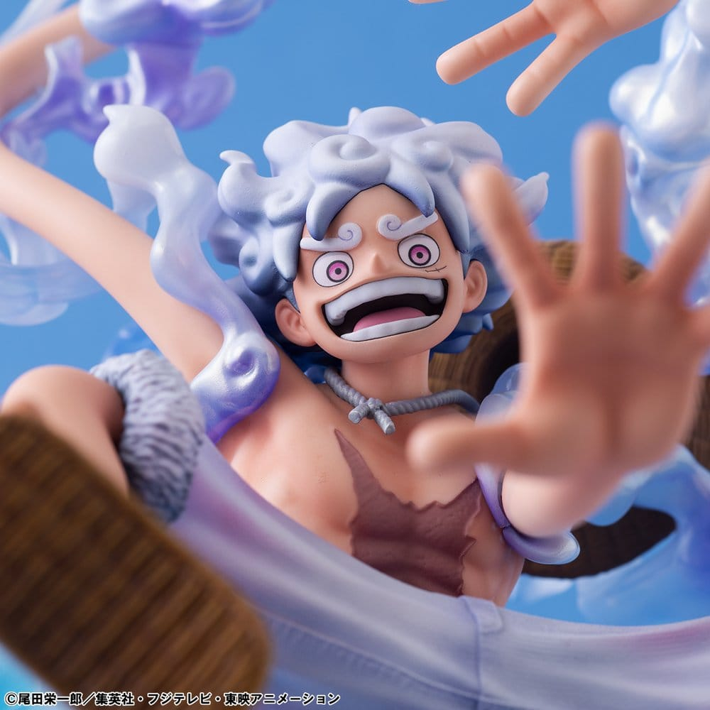 One Piece Portrait.Of.Pirates PVC Figure "Evolutionary History" Monkey D. Luffy "Gear Fifth" 26 cm [9]