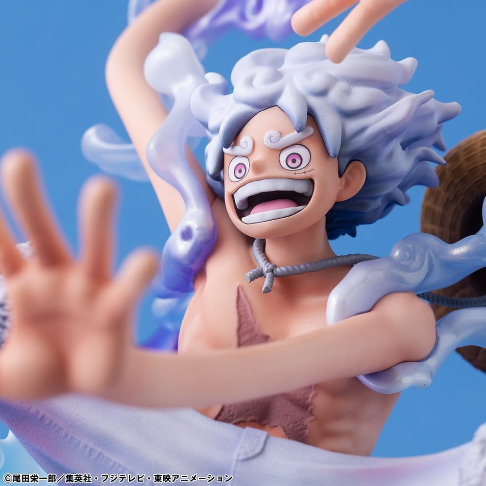 One Piece Portrait.Of.Pirates PVC Figure "Evolutionary History" Monkey D. Luffy "Gear Fifth" 26 cm [8]