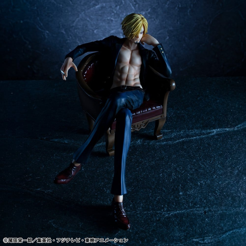 One Piece Portrait.Of.Pirates "S.O.C" PVC Figure Sanji Ver.R 14 cm [7]