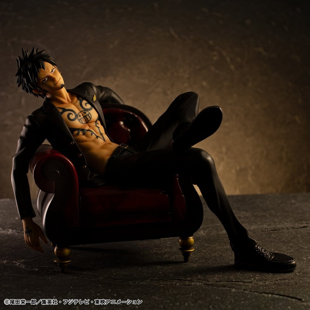 One Piece Portrait.Of.Pirates "S.O.C" PVC Figure Trafalgar Law Ver.R [14]