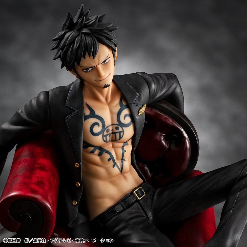 One Piece Portrait.Of.Pirates "S.O.C" PVC Figure Trafalgar Law Ver.R [13]