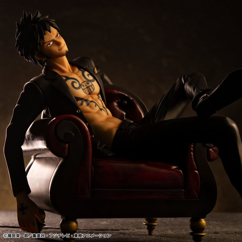 One Piece Portrait.Of.Pirates "S.O.C" PVC Figure Trafalgar Law Ver.R [6]