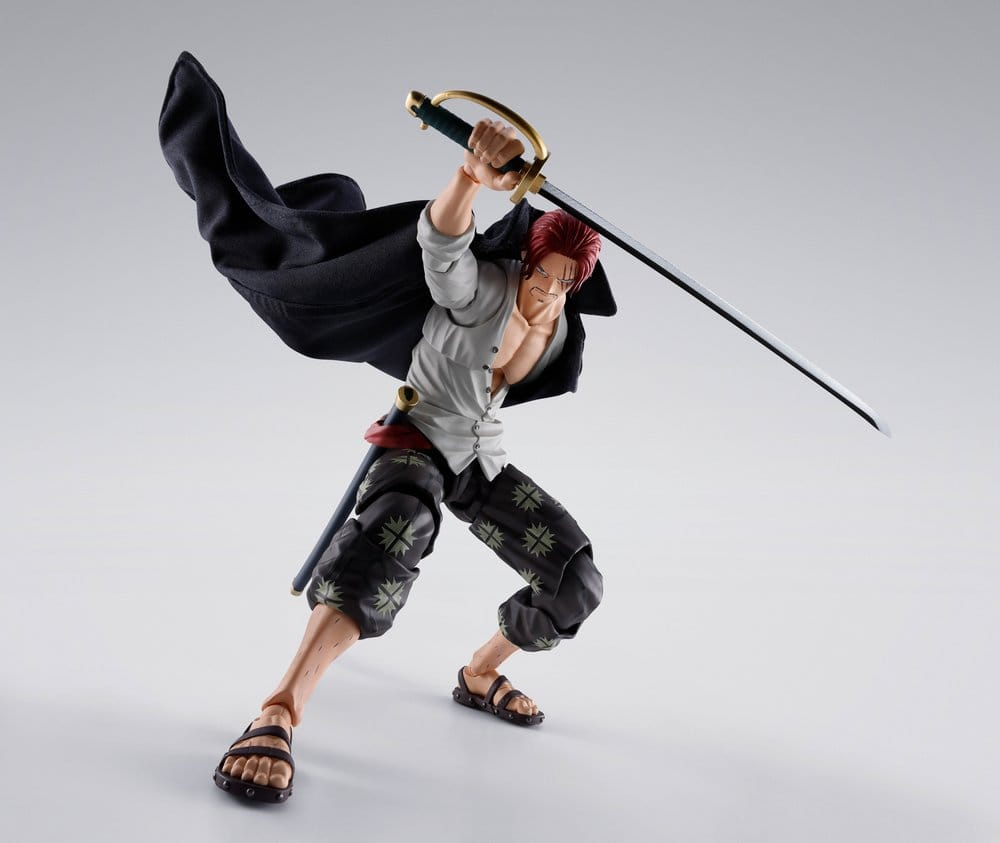 One Piece S.H.Figuarts Action Figure Shanks -Marineford- 17 cm [4]