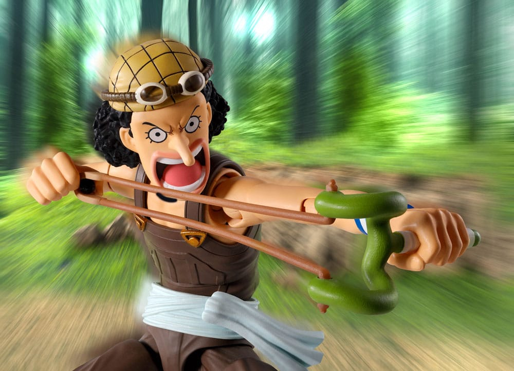 One Piece S.H.Figuarts Action Figure Usopp -Romance Dawn- 15 cm [4]