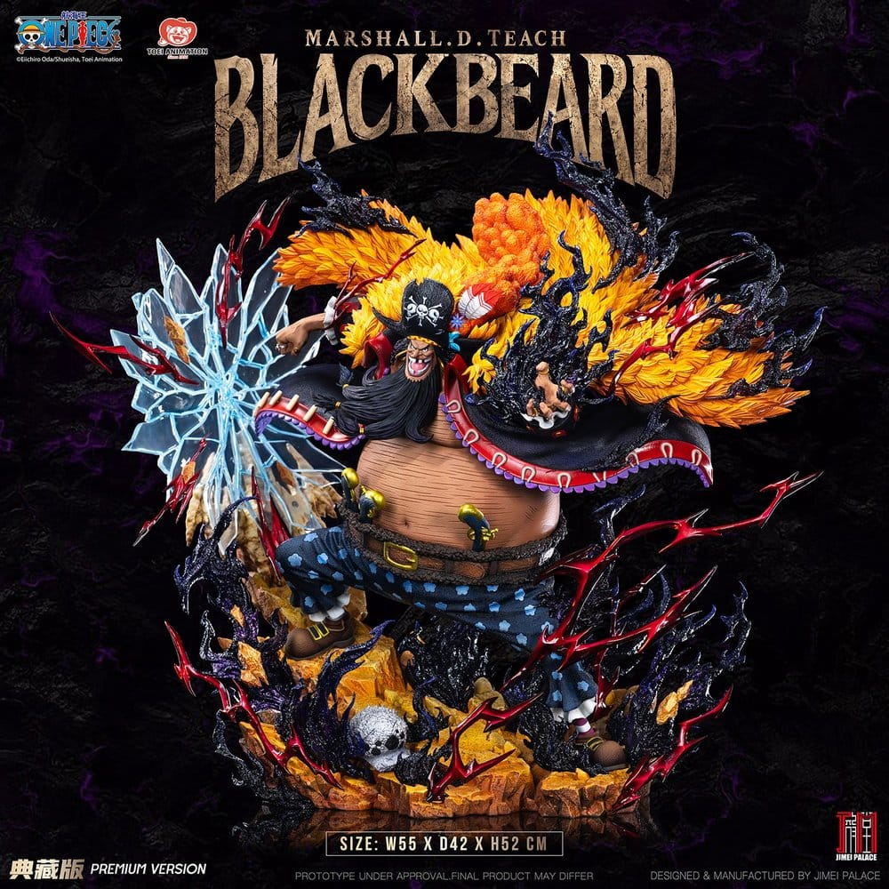 One Piece Statue 1/6 Marshall D. Teach (Premium Version) 52 cm [4]