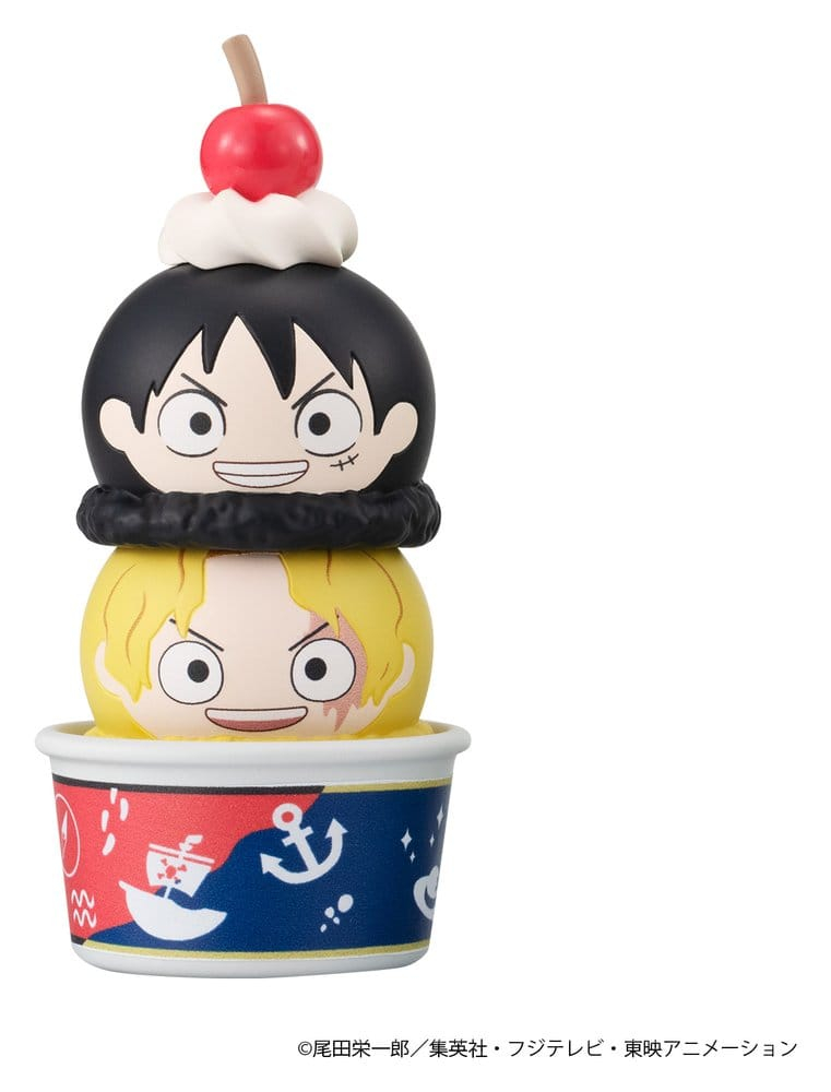 One Piece Tsumichen Stack up & Change Trading Figure 6-Pack 8 cm (with gift) [2]