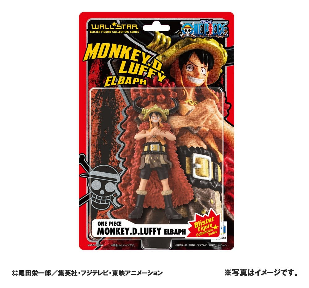 One Piece Wallstar PVC Figure Monkey D. Luffy Elbaph Arc 11 cm [7]