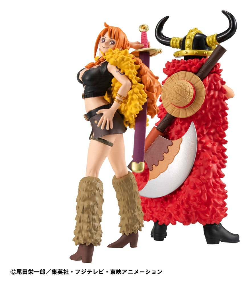 One Piece WALLSTAR PVC Figure Nami (Elbaph Arc) 10 cm [6]