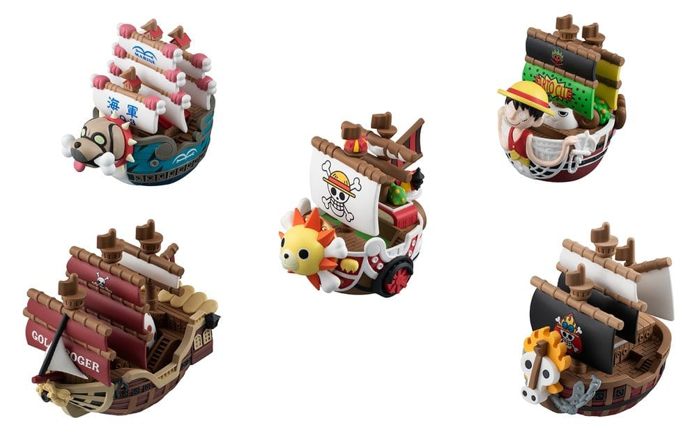 One Piece YuraColle Series Grand Line Collection Vol.3 Mini Figures 6 cm Blind Box Display (6) [14]