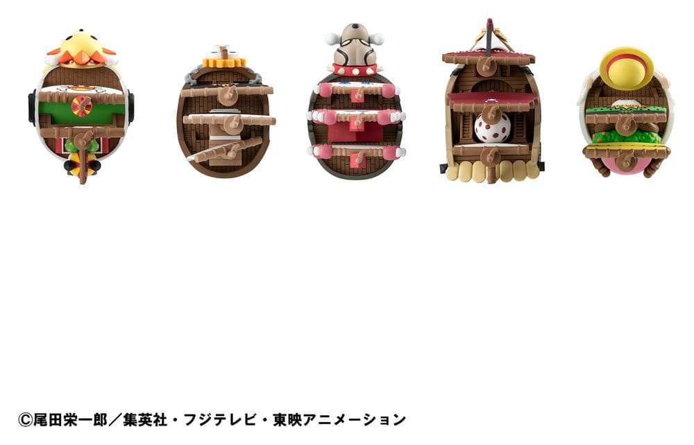 One Piece YuraColle Series Mini Figures 6-Pack Grand Line Collection Set Vol.3 6 cm [10]
