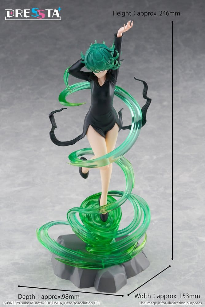 One-Punch Man Dressta PVC Figure Terrible Tornado 24 cm [14]