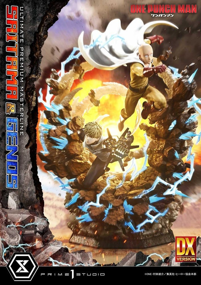 One-Punch Man Premium Masterline Series Statue 1/4 Saitama & Genos Deluxe Version 73 cm [3]