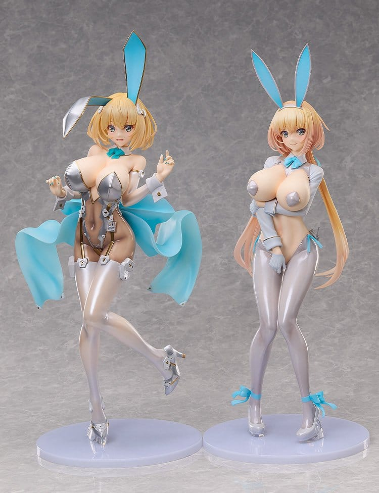 Original Character Bunny Suit Planning PVC Figure 1/4 Sophia F. Shirring: Bunny Ver. (White Edition) 51 cm [9]
