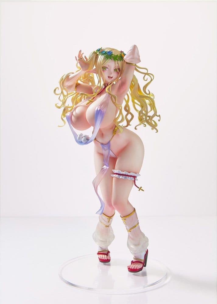 Original Character Elf Village PVC Figure 1/6 Fourth Villager Priscilla Ritual Bathing Suit Ver. Antenna Shop Limited Edition 25 cm [10]