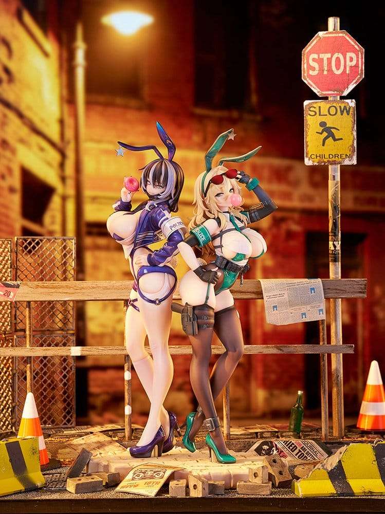 Original Character Figure 1/6 Bunny Cops_02 Illustration by CheLA77 30 cm [9]