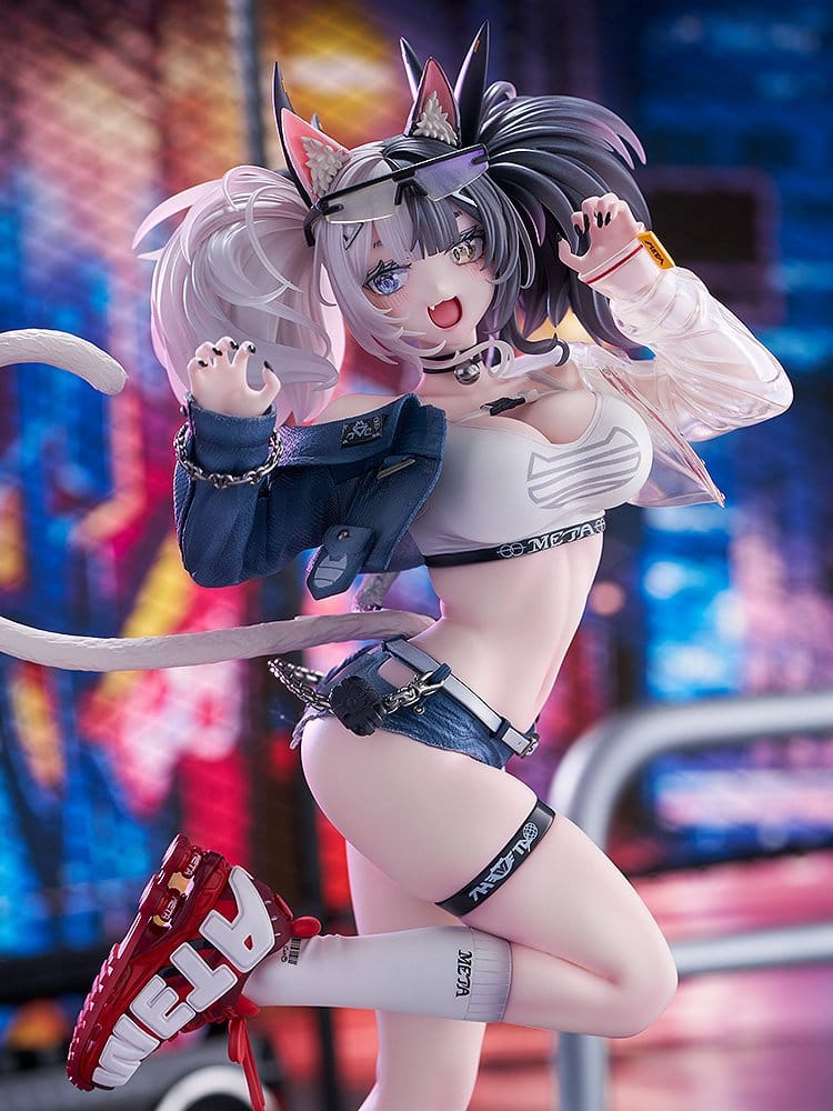 Original Character Figure 1/7 Melterna Girl: Metako Illustration by Neko Metal 23 cm [4]