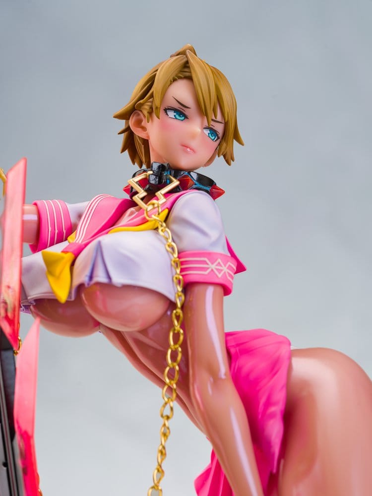 Original Character Mahou Shoujo Series Statue 1/6 Rui Asuka Pink Summer Sailor Ver. Illustration by Raita 29 cm [4]