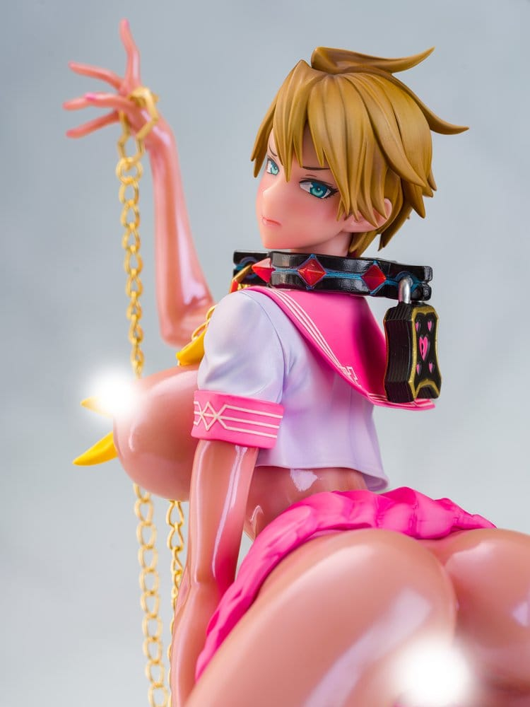 Original Character Mahou Shoujo Series Statue 1/6 Rui Asuka Pink Summer Sailor Ver. Illustration by Raita 29 cm [11]