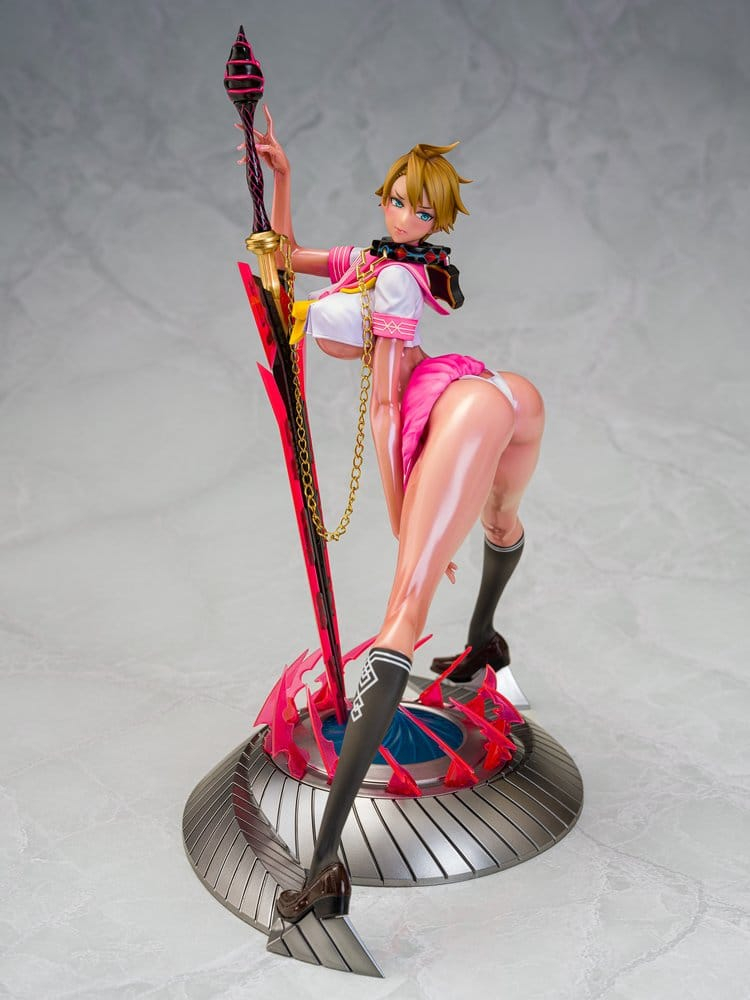 Original Character Mahou Shoujo Series Statue 1/6 Rui Asuka Pink Summer Sailor Ver. Illustration by Raita 29 cm [26]