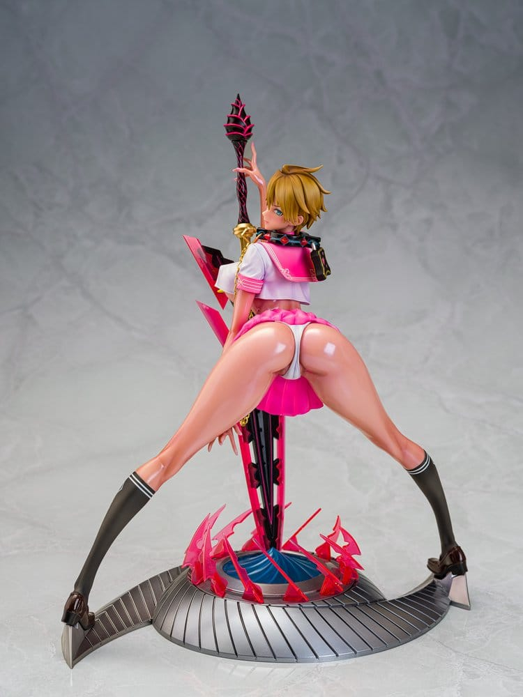 Original Character Mahou Shoujo Series Statue 1/6 Rui Asuka Pink Summer Sailor Ver. Illustration by Raita 29 cm [23]