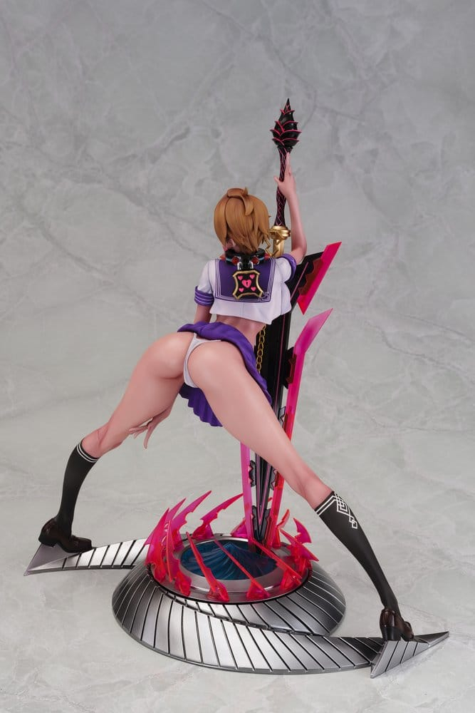 Original Character Mahou Shoujo Series Statue 1/6 Rui Asuka Summer Sailor Uniform Ver. Illustration by Raita 29 cm [20]