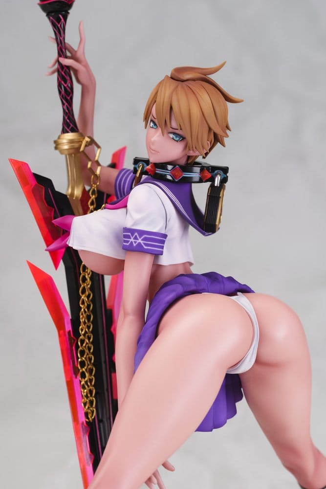 Original Character Mahou Shoujo Series Statue 1/6 Rui Asuka Summer Sailor Uniform Ver. Illustration by Raita 29 cm [23]