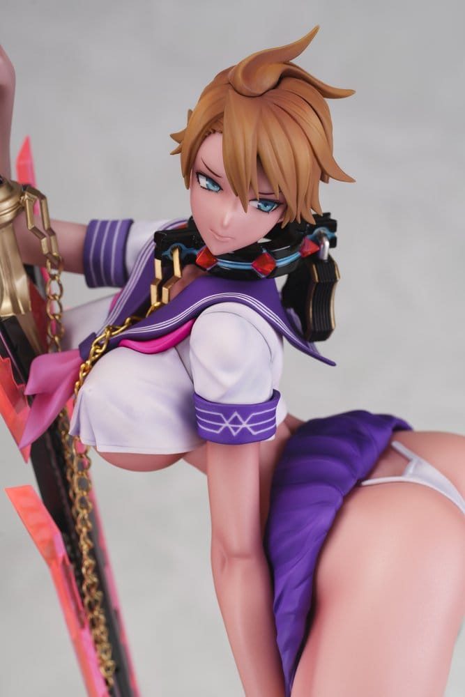 Original Character Mahou Shoujo Series Statue 1/6 Rui Asuka Summer Sailor Uniform Ver. Illustration by Raita 29 cm [25]