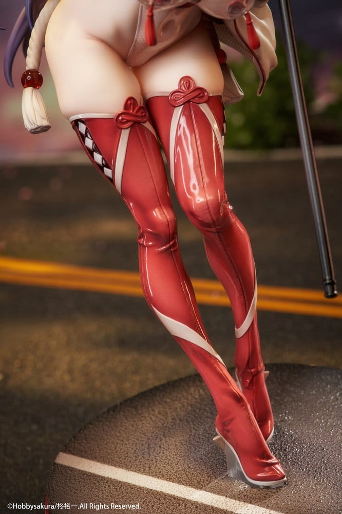 Original Character Miko Shoujo PVC Figure 1/7 Miko Race Queen Ver. 33 cm [8]