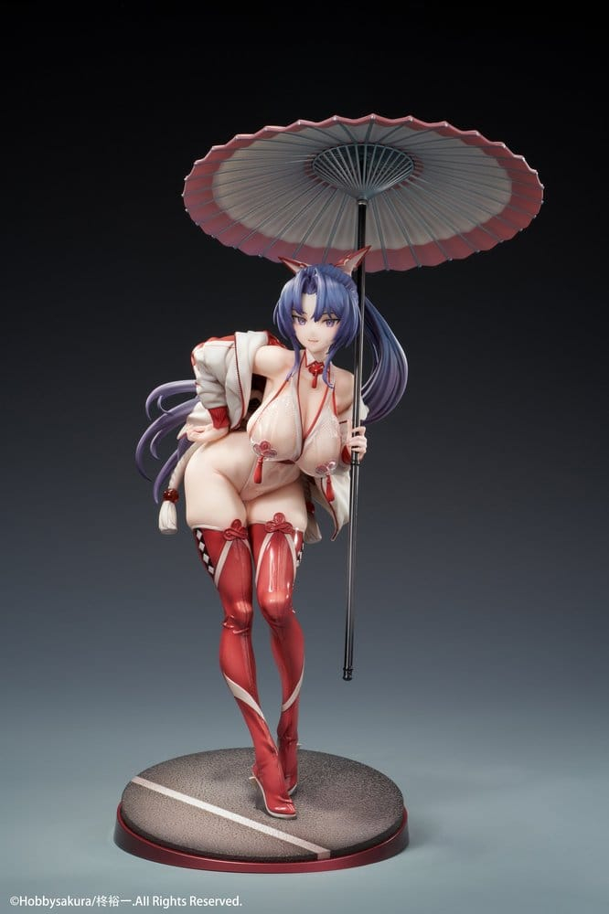 Original Character Miko Shoujo PVC Figure 1/7 Miko Race Queen Ver. Deluxe Edition 33 cm [19]