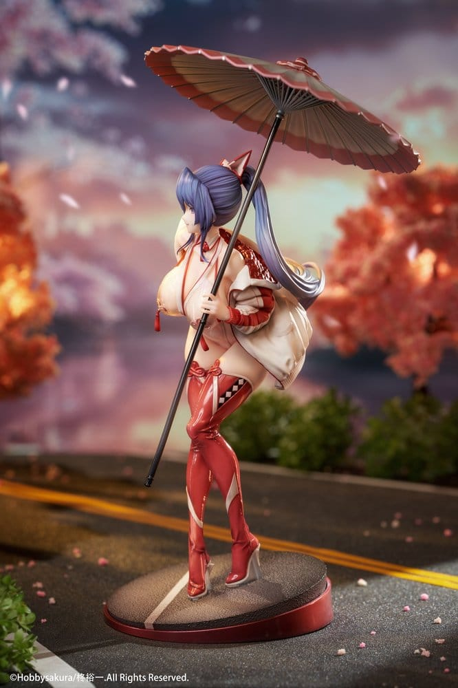 Original Character Miko Shoujo PVC Figure 1/7 Miko Race Queen Ver. Deluxe Edition 33 cm [3]