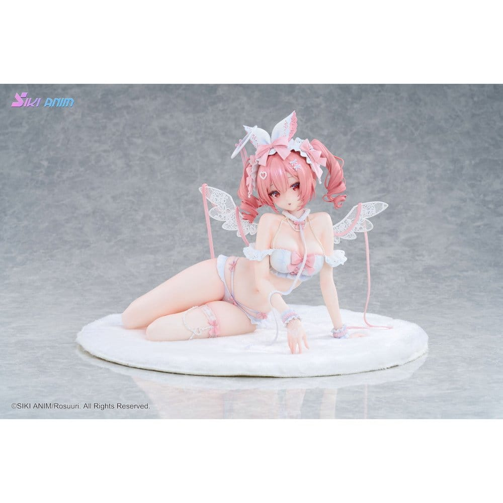 Original Character PVC Figure 1/4 White Rabbit Rosu Angel Ver. Illustrated by Rosuuri 23 cm [5]