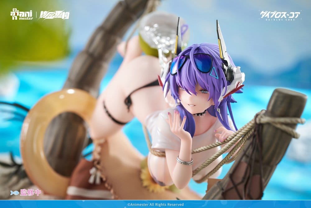 Original Character PVC Figure 1/6 Bright Summer Barbera·Red illustration by DaiblosCore 14 cm [24]