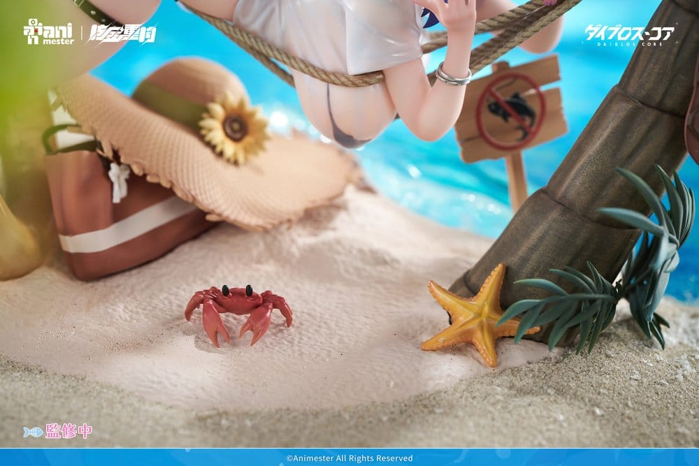 Original Character PVC Figure 1/6 Bright Summer Barbera·Red illustration by DaiblosCore 14 cm [21]
