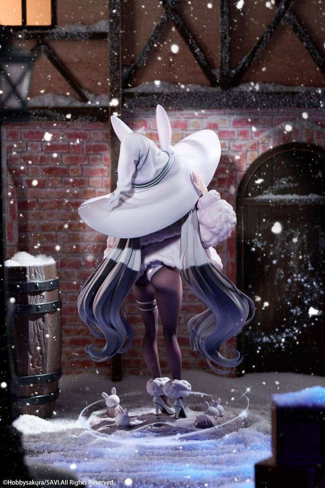 Original Character PVC Figure 1/6 Moon Witch Police Marshmallow illustration by SAVI Deluxe Edition 34 cm [3]
