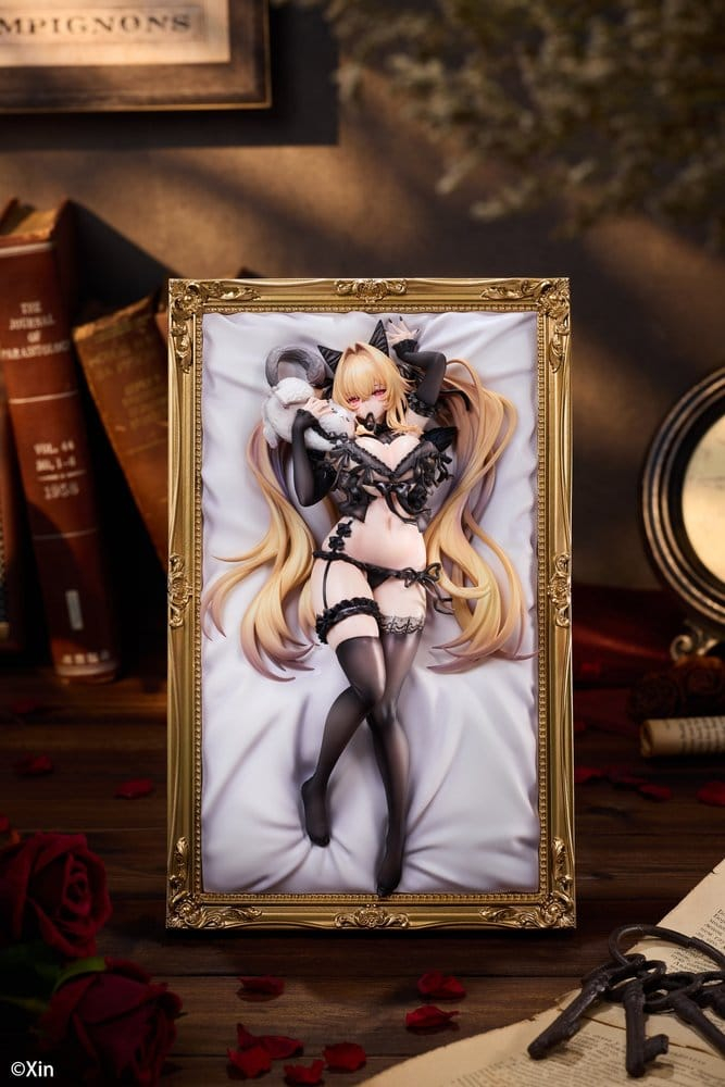 Original Character PVC Figure 1/7 Stella Black Cat Ver. Deluxe Edition 27 cm [3]