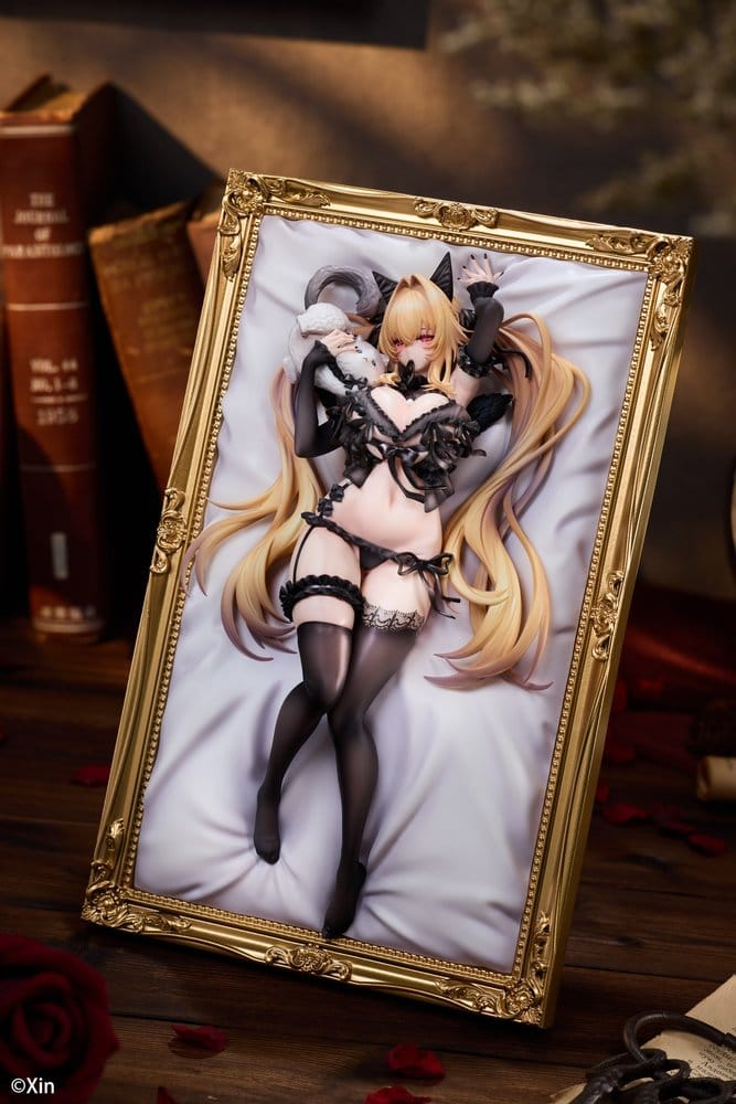 Original Character PVC Figure 1/7 Stella Black Cat Ver. Deluxe Edition 27 cm [7]