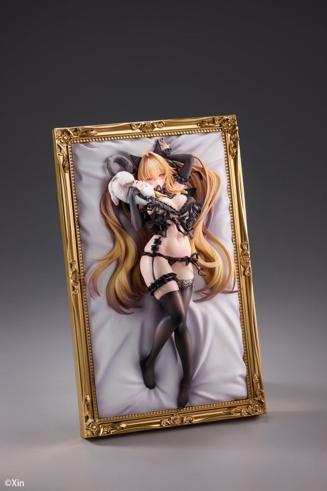Original Character PVC Figure 1/7 Stella Black Cat Ver. Illustrated by Xin 27 cm [13]