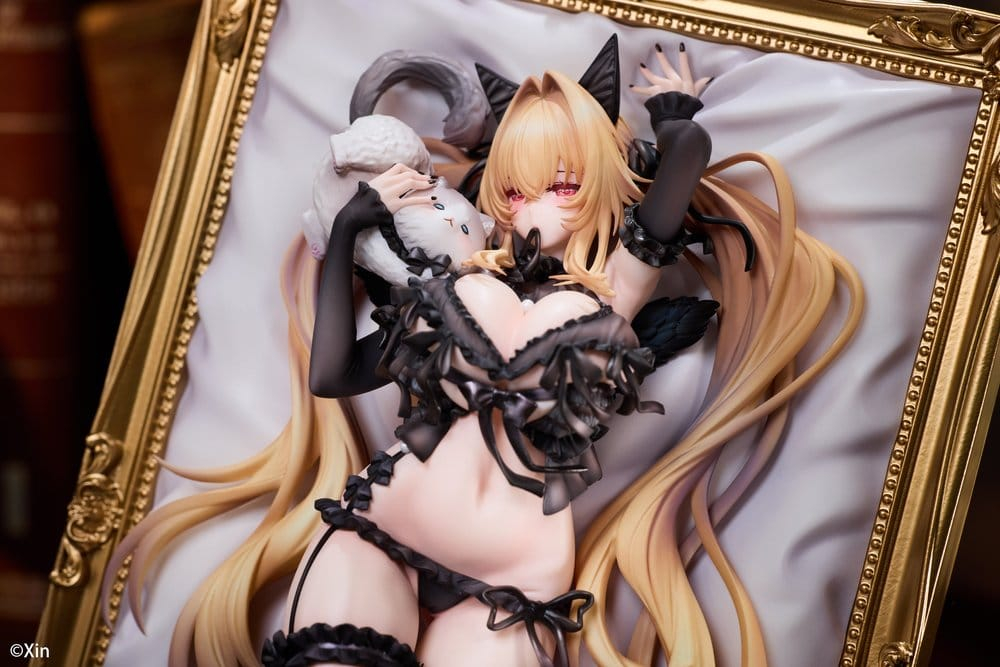 Original Character PVC Figure 1/7 Stella Black Cat Ver. Illustrated by Xin 27 cm [8]