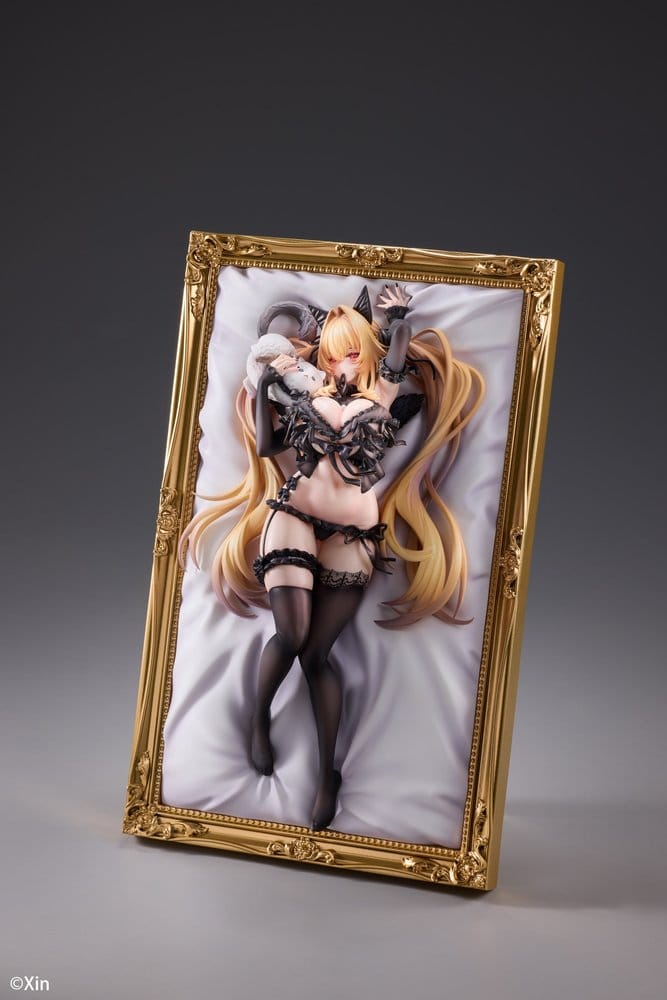 Original Character PVC Figure 1/7 Stella Black Cat Ver. Illustrated by Xin 27 cm [10]