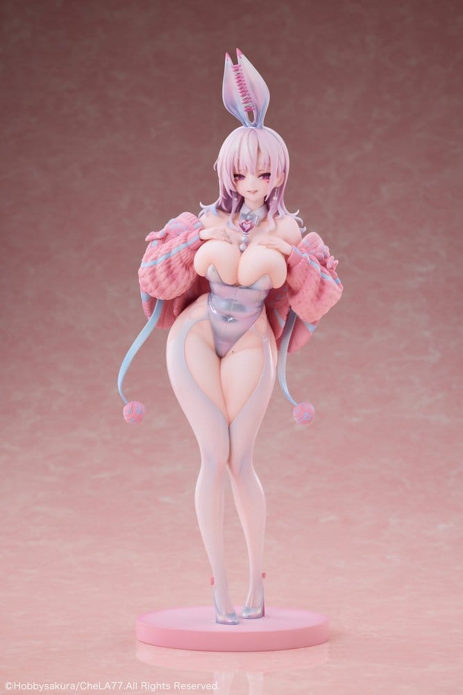 Original Character PVC Statue 1/6 Knit Bunny Girl illustration by CheLA77 30 cm [3]