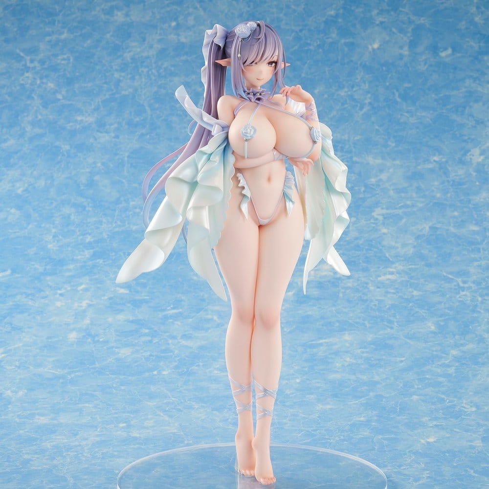 Original Character PVC Statue Gekka Bijin Illustration by Sorana Niiro 29 cm [7]