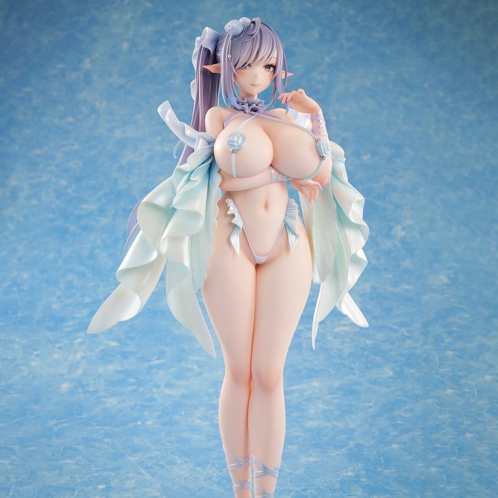 Original Character PVC Statue Gekka Bijin Illustration by Sorana Niiro 29 cm [9]