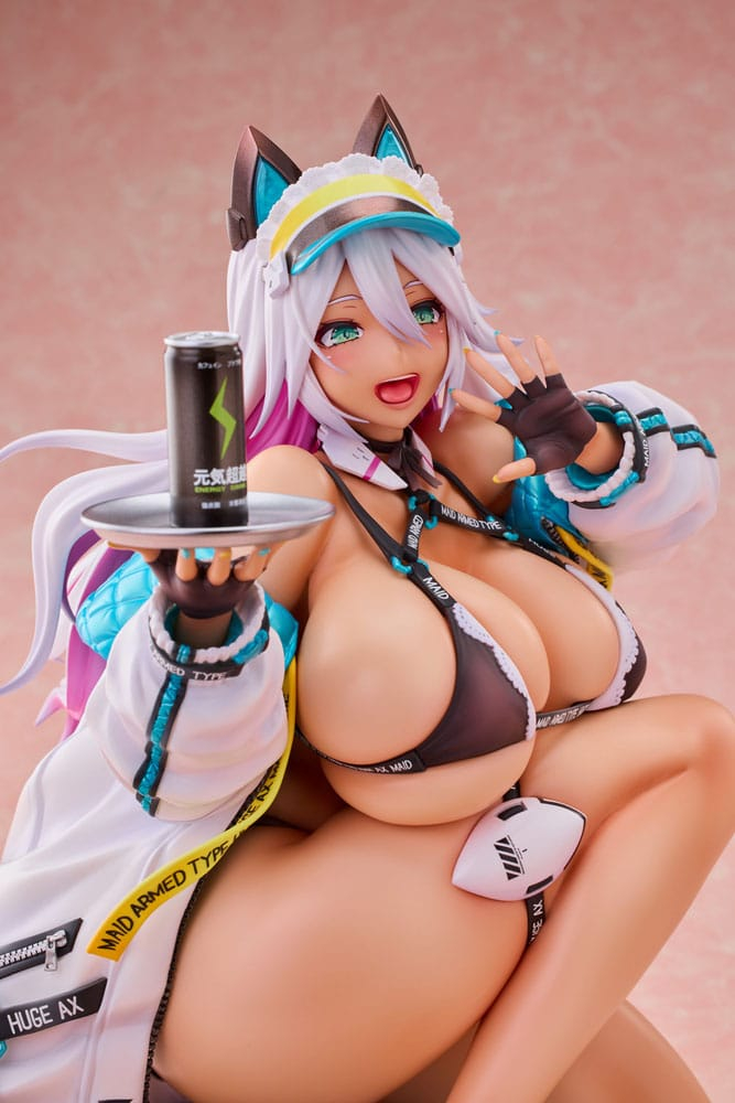 Original Character Statue 1/4 Meido-Busou: Ax Street Ver. 26 cm [10]