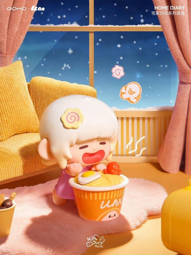 Original Character Trading Figures Blind Box 8-Pack Lazy Home Diary 9 cm [10]