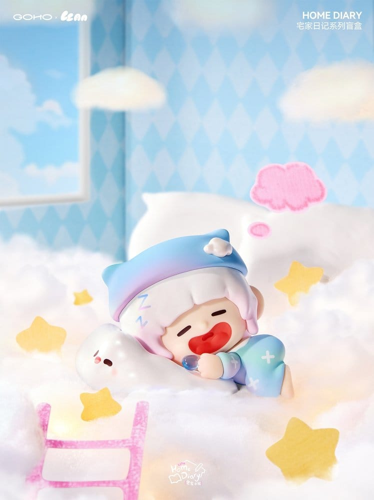 Original Character Trading Figures Blind Box 8-Pack Lazy Home Diary 9 cm [3]