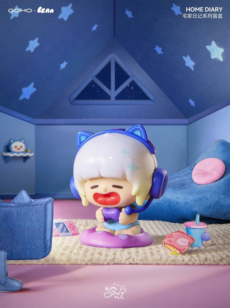 Original Character Trading Figures Blind Box 8-Pack Lazy Home Diary 9 cm [9]